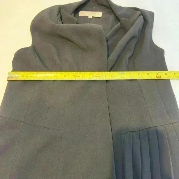 NEW - Elliatt Black Sheath Lined Dress w/hidden button front closures (Size L) - Picture 11 of 16